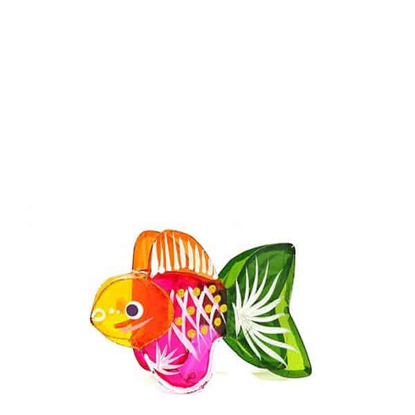 LA6 22 5.4 Cellophane Traditional Lantern (Small Goldfish)