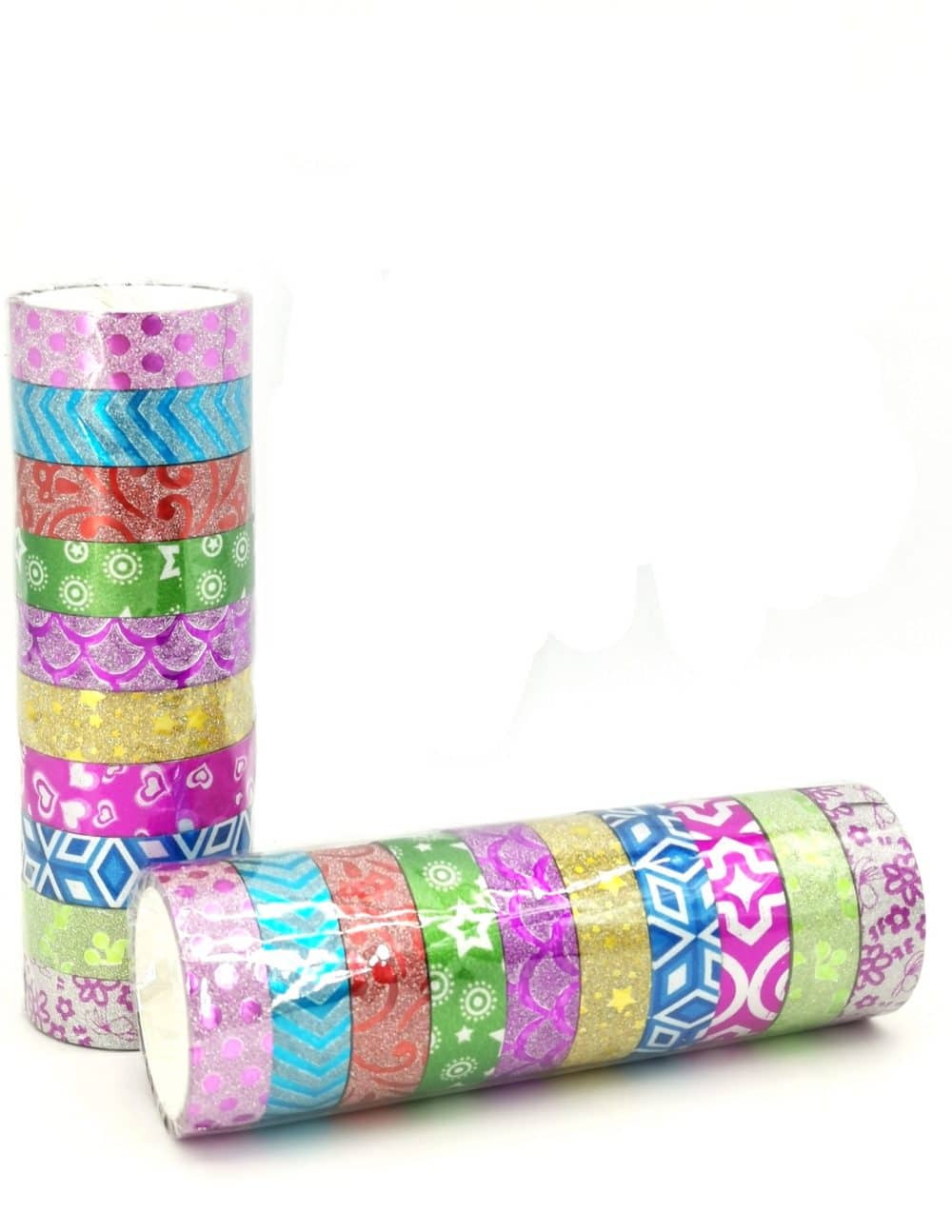 TAPE 19L252D 5M 2.8 scaled 1 Decorating Sparkling Glitter Tape With Design 10Pcs/Pack