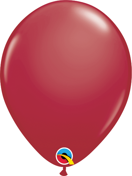 marroon Qualatex 12″ Metallic Pearl Burgundy/Maroon Latex Balloons