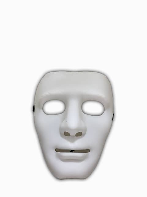 mask 18936 2 Halloween White Mask