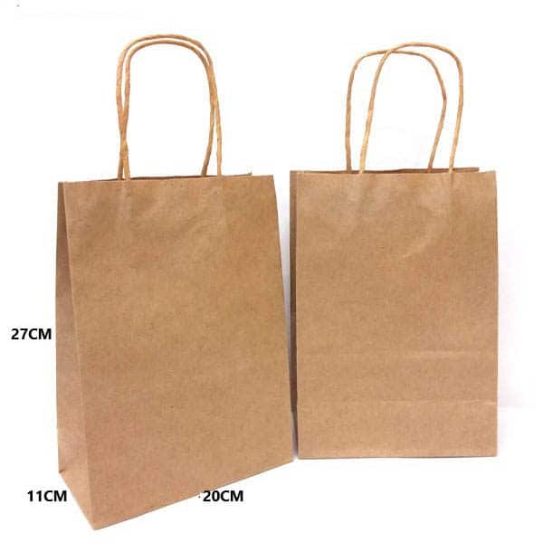 Brown Kraft Paper Bag Large