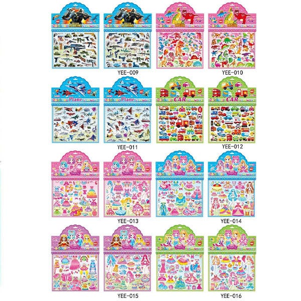 Assorted Adorable Kids Stickers