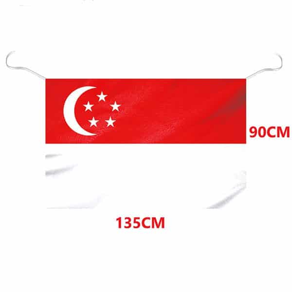 8a704c719a0430f4915c35ca39b28dc7 LOCAL SG SELER Singapore HDB Flag For National Day Celebration