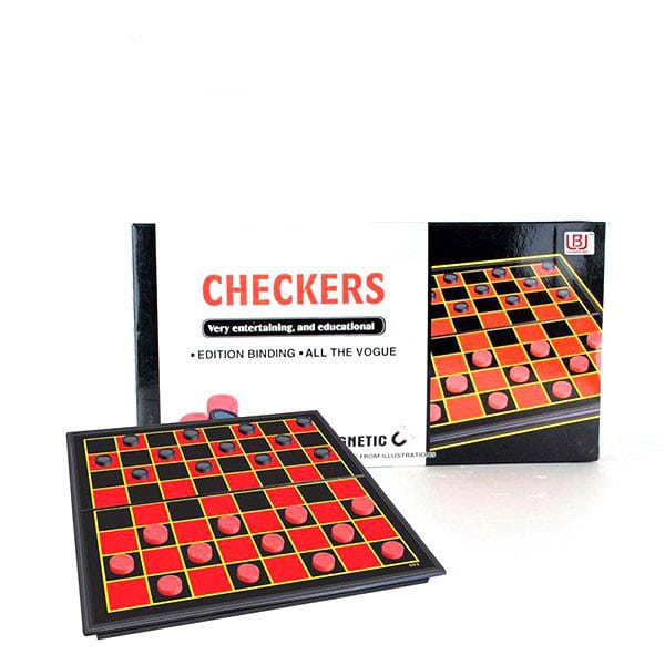 3a8182ded2bb466f04a5d18189049332 Magnetic Checkers Board Game