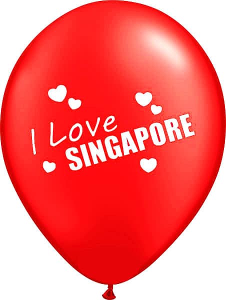 3586995ed35eec882c79d163f8155e70 12inch Singapore National Day Balloons