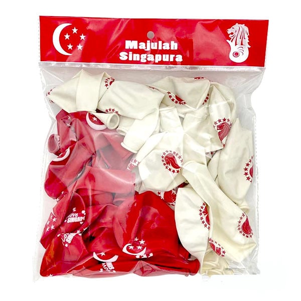 67f69043af35e477498cf6b76e55aa1b 12inch Singapore National Day Balloons