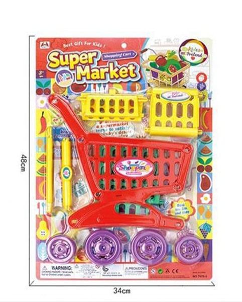 263624c2ba6ed196e076dc45e908a41e Mini Kids Supermarket Shopping Cart (Self Assembled)