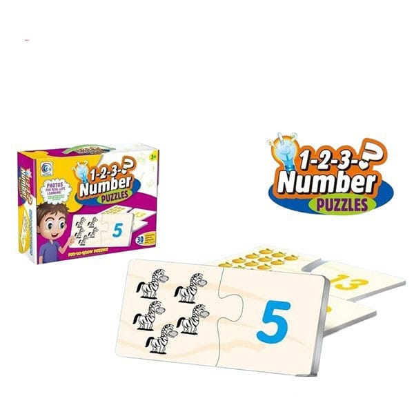 d5afd2528f658606f6491c5e76a5831c Educational Early Learning Matching Number Counting Puzzle